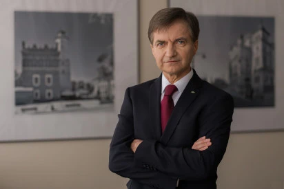 Portret prezesa Mirosława Skiby