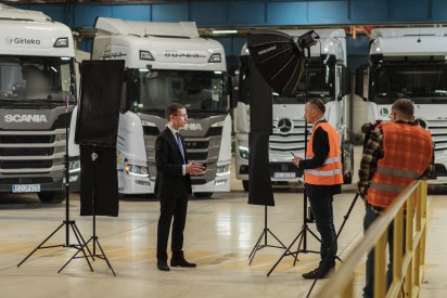 Zdjęcia i film do publikacji medialnych dla firmy Girteka